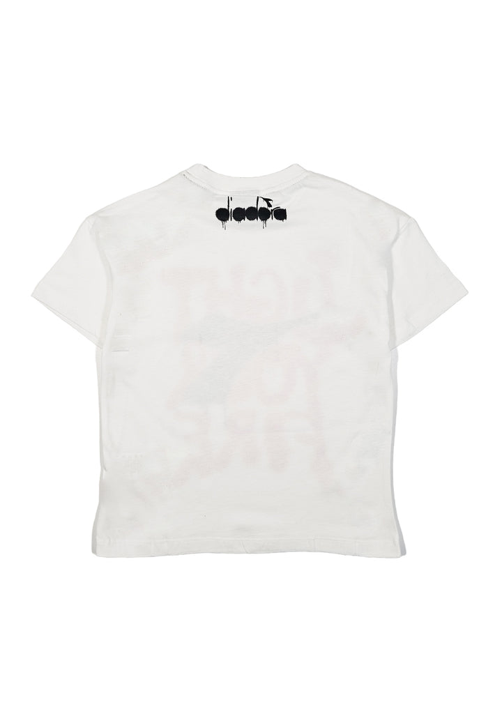 T-shirt bianca per bambina - Primamoda kids