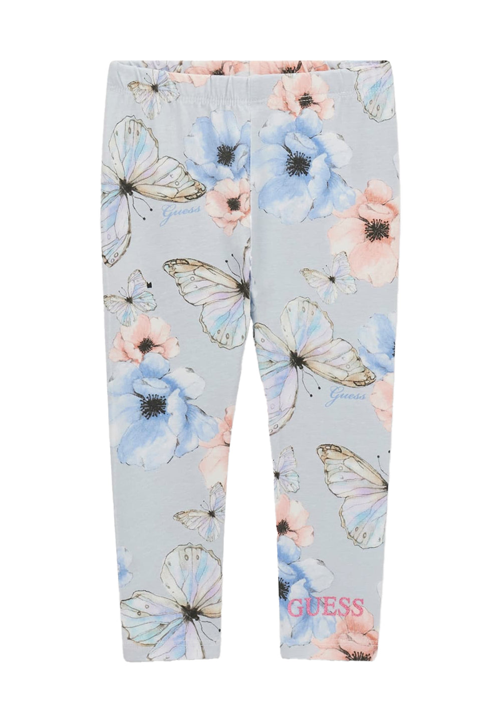 Leggings celestes para bebé niña