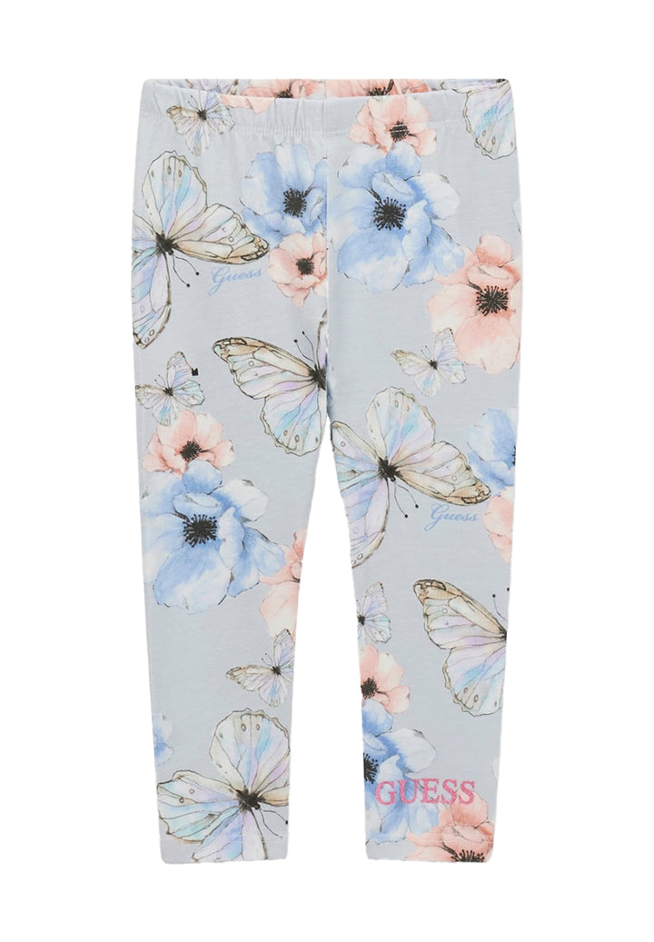 Leggings celestes para bebé niña