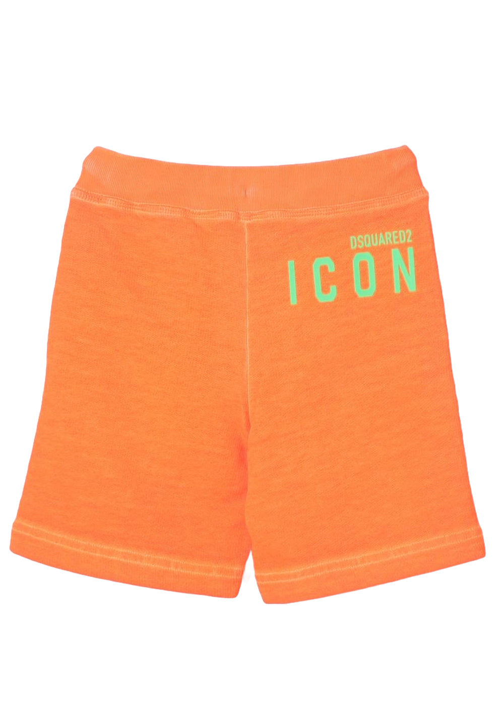Orange Neon Sweatshirt-Bermuda für Kinder