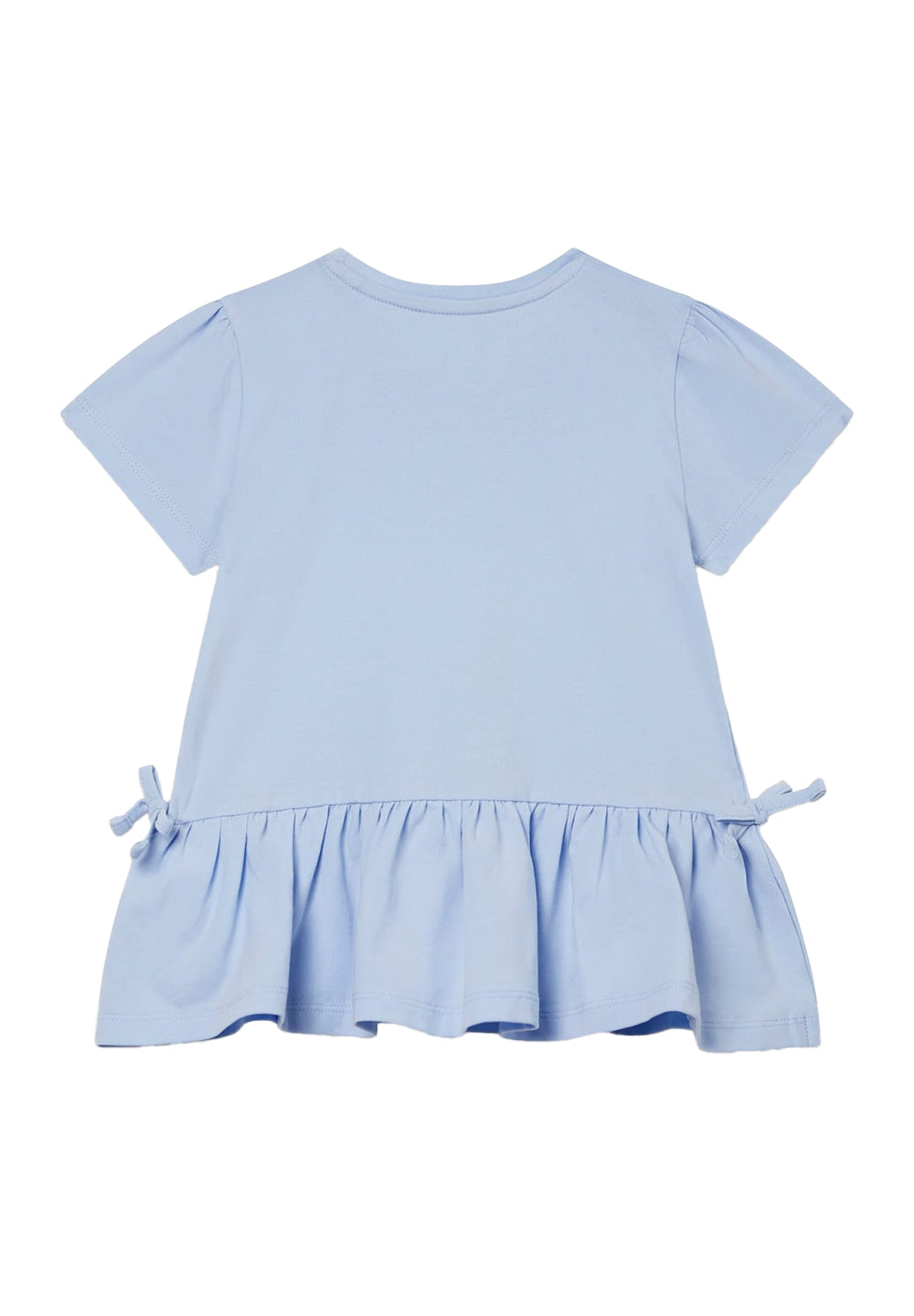 Light blue T-shirt for girls