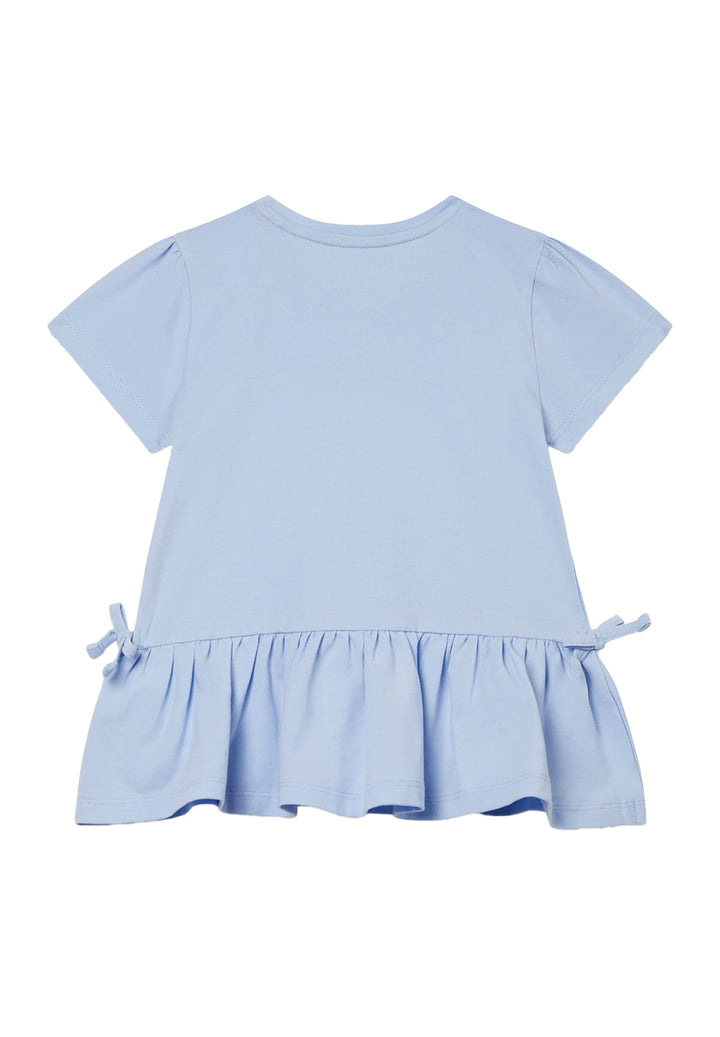 Light blue T-shirt for girls