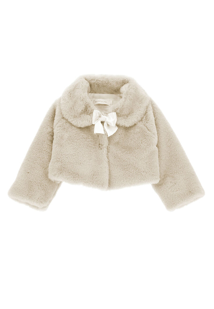 Veste blanche pour bébé fille