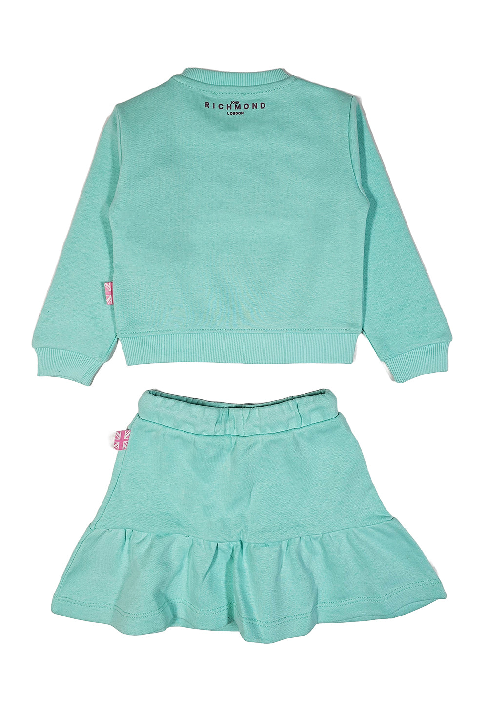 Conjunto verde menta para bebé recién nacida