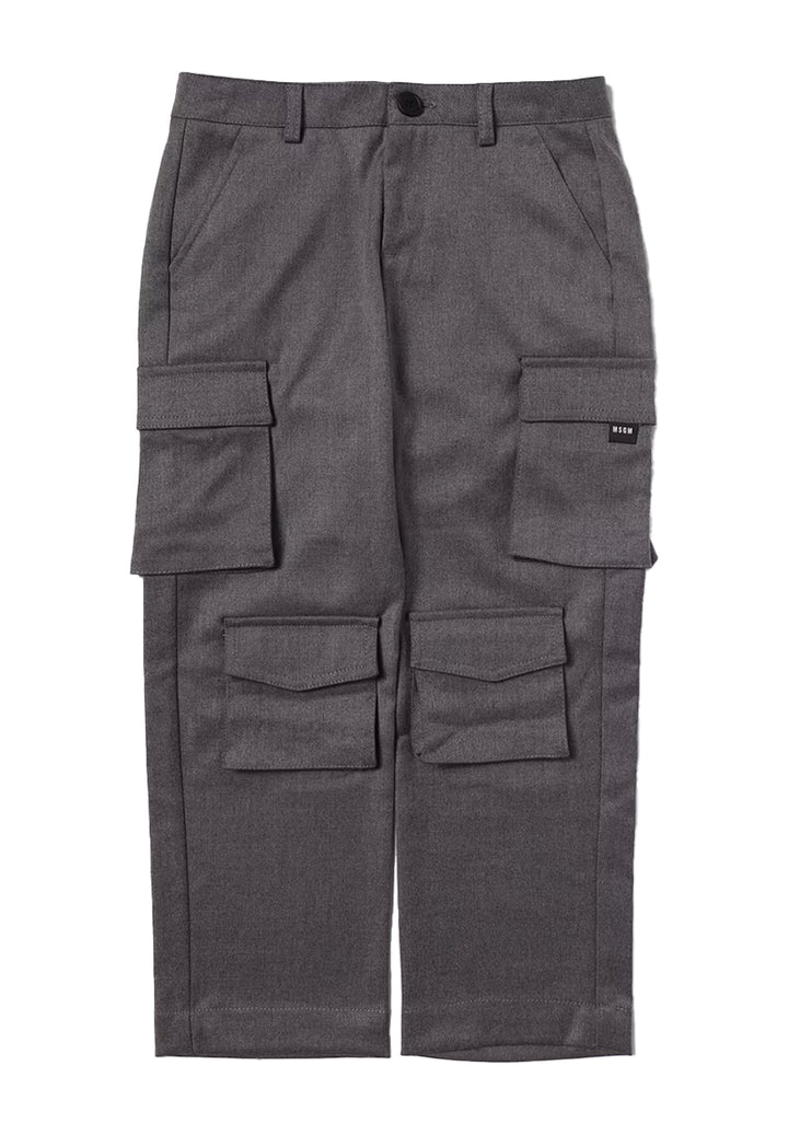Pantalon cargo gris pour garçon
