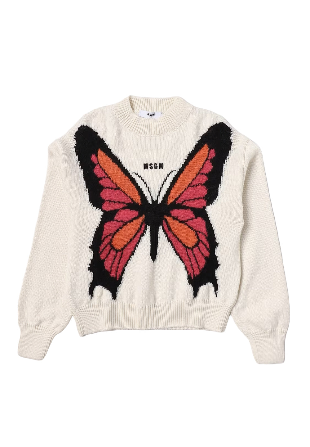 Pull crème pour fille