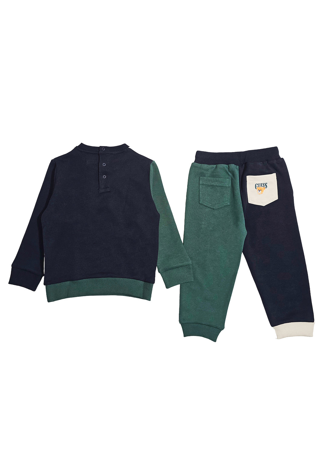 Multicolor sweatshirt set for newborn