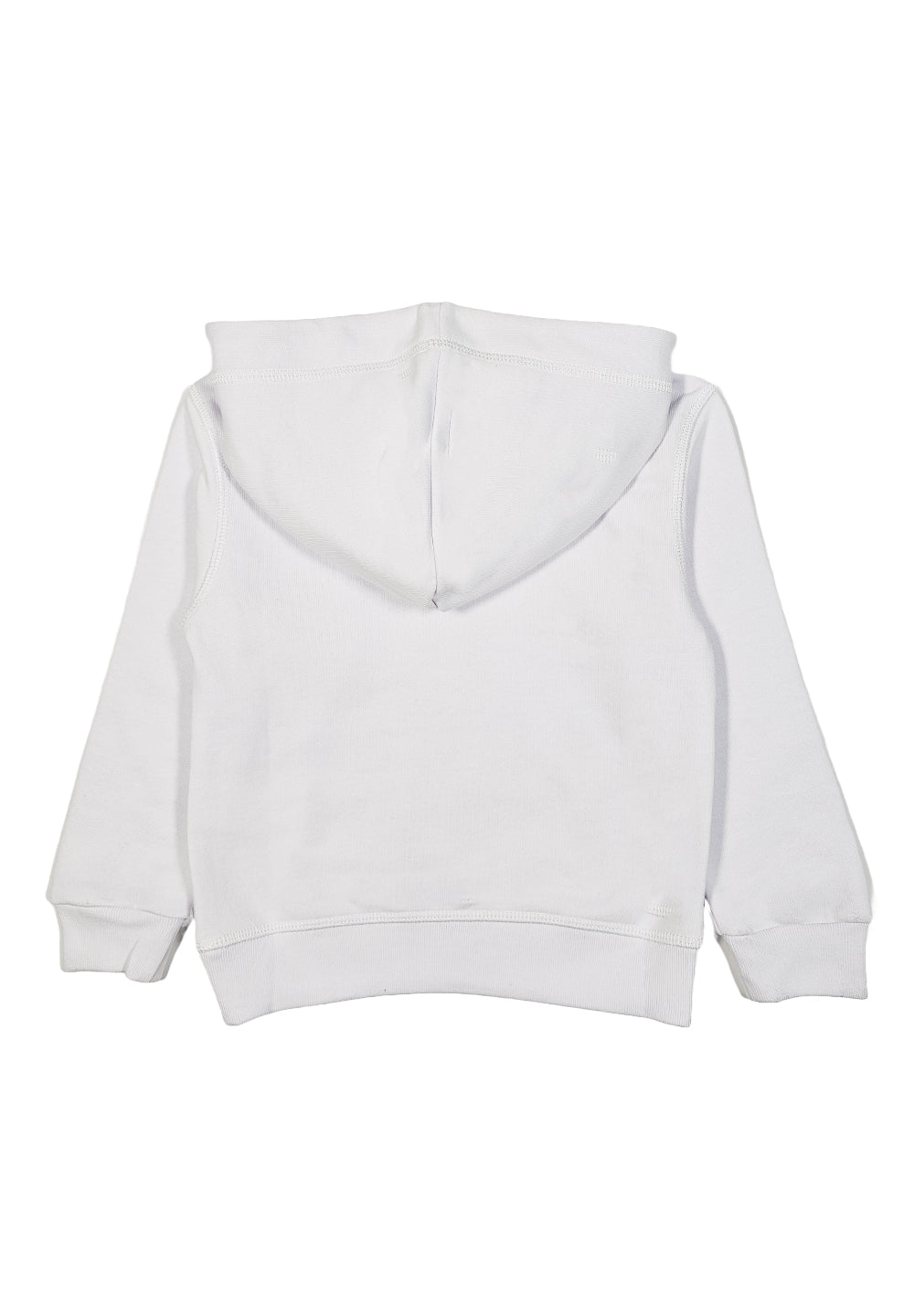 White hooded sweatshirt for kids