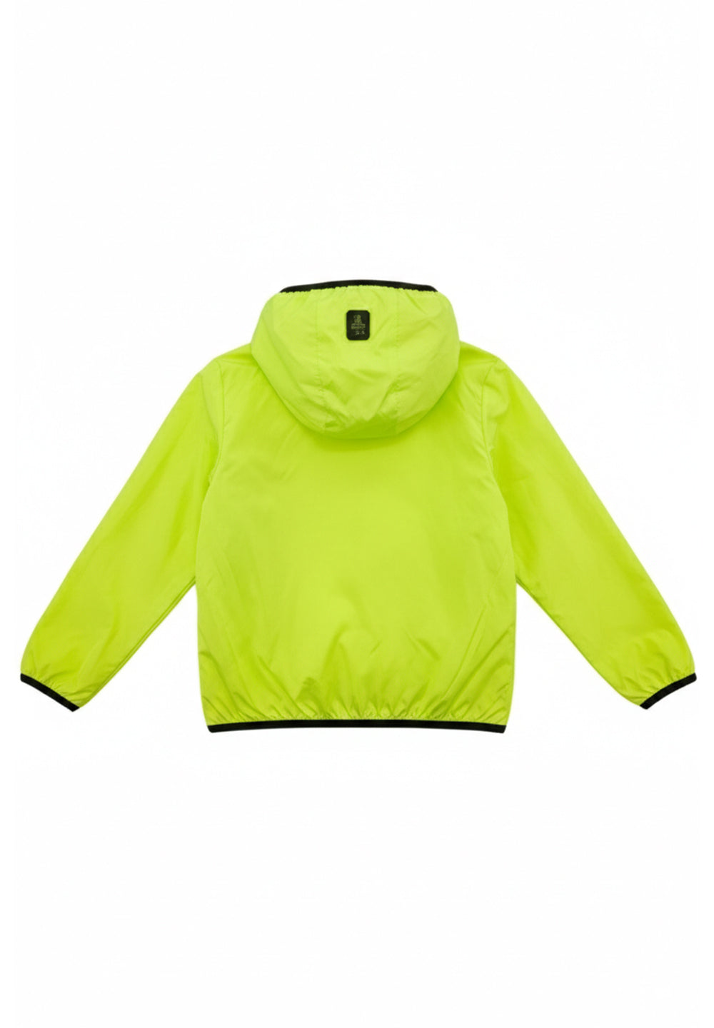 Neon green jacket for child