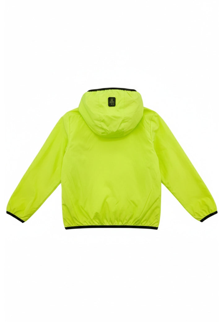 Neon green jacket for child