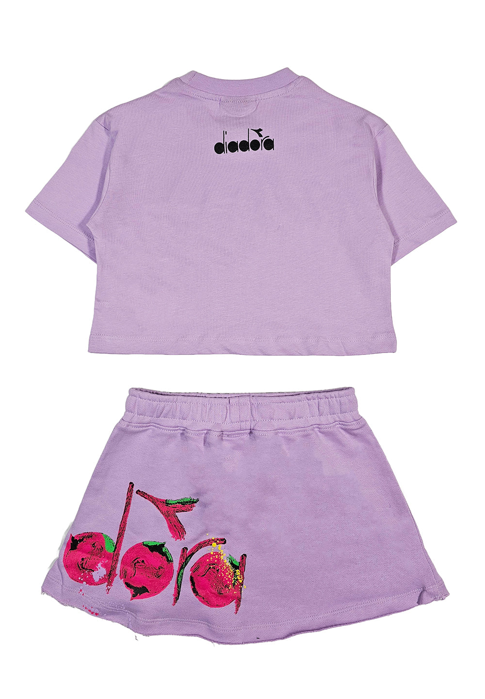 Lila Baby Mädchen Set
