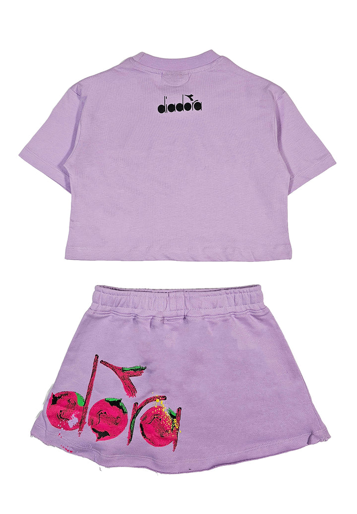 Lila Baby Mädchen Set