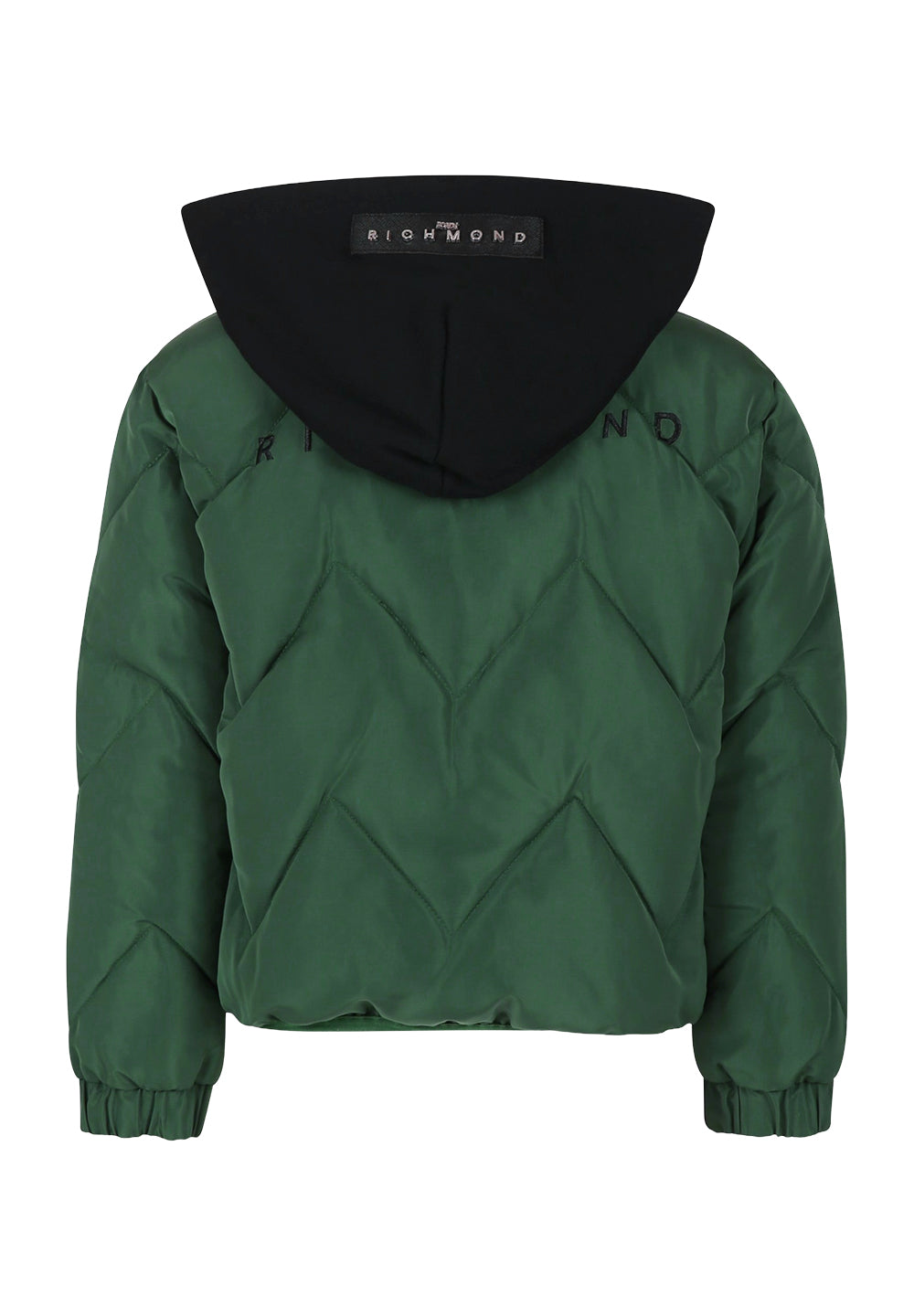 Green jacket for a boy