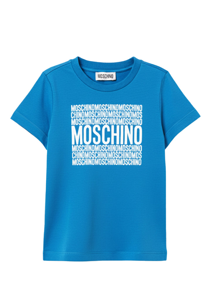Camiseta azul para niño