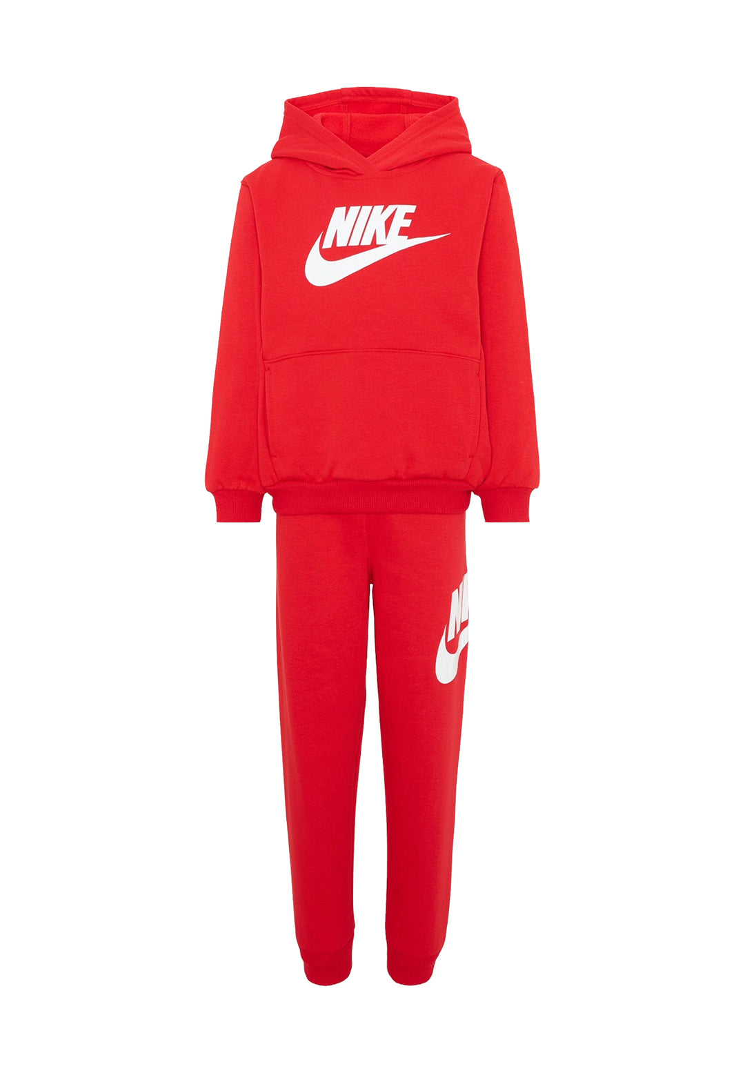 Boy's red sweatshirt set