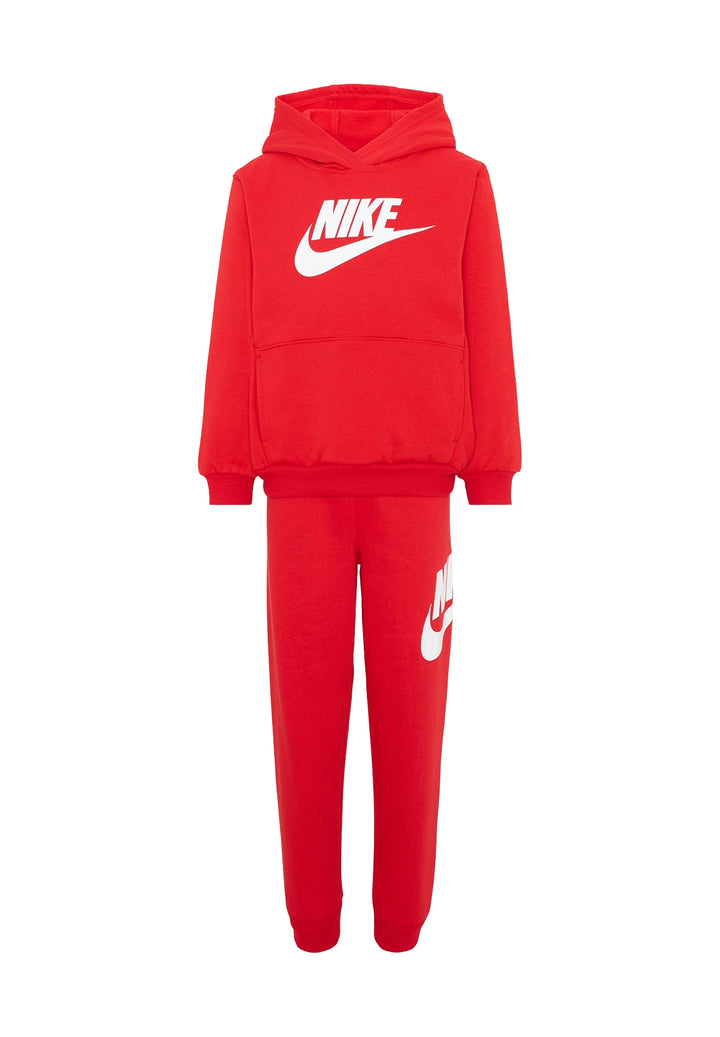 Boy's red sweatshirt set