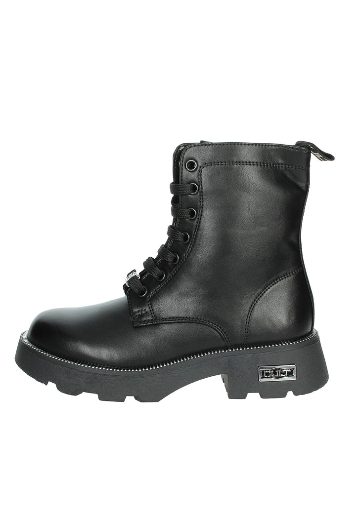 Botas negras para niña
