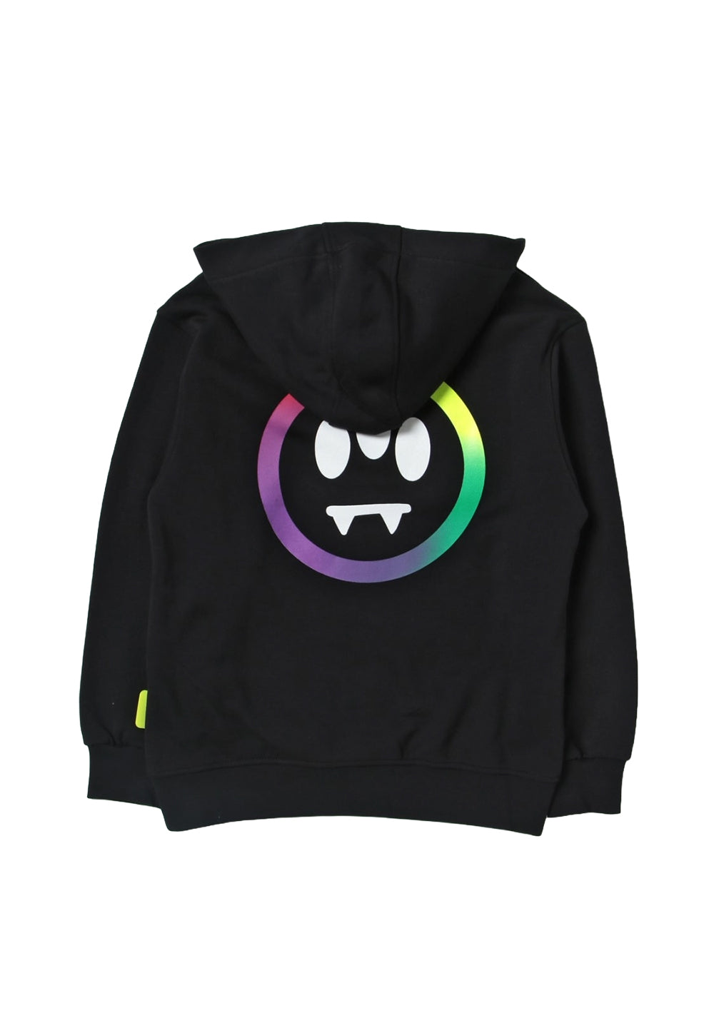 Sudadera con capucha negra para niño