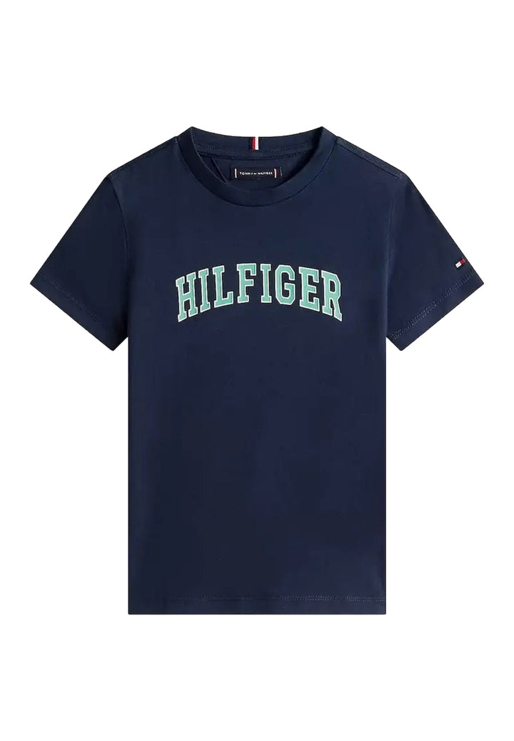 Camiseta azul marino para niño