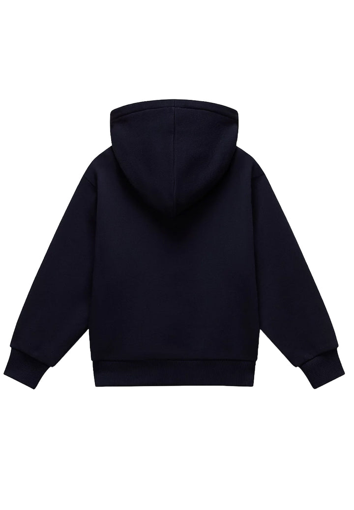 Marineblauer Kapuzenpullover für Jungen