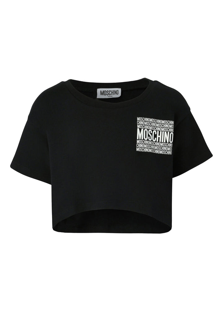 Camiseta negra para niña
