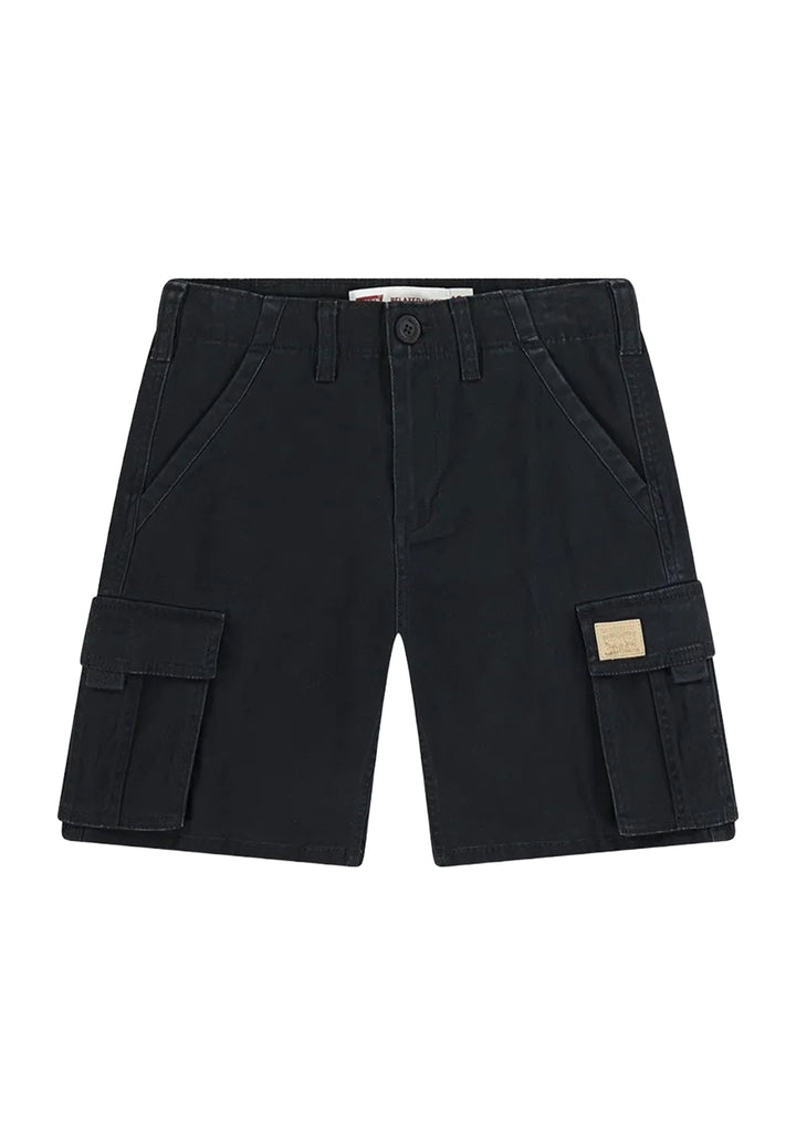 Schwarze Bermudashorts für Jungen