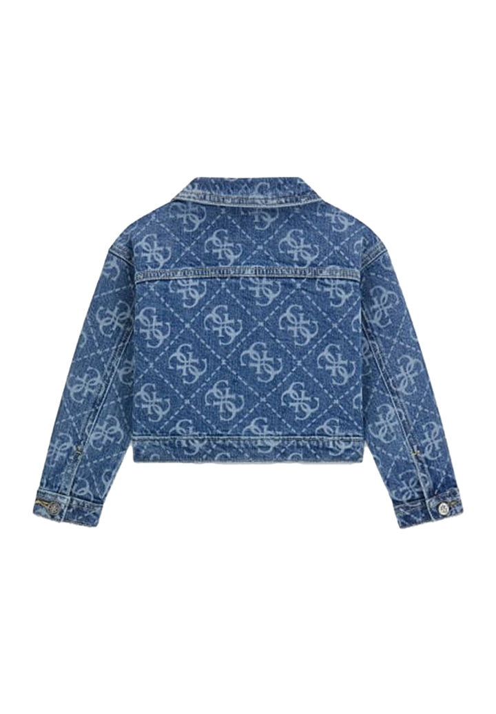 Baby girl's blue denim jacket