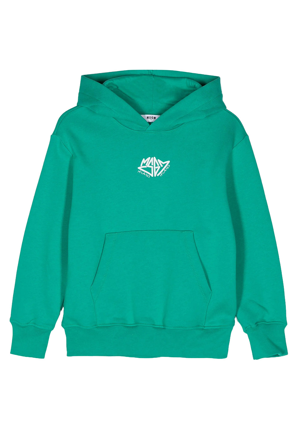 Grüner Kapuzenpullover für Jungen