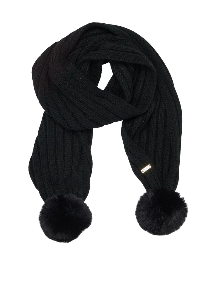 Black scarf for a little girl