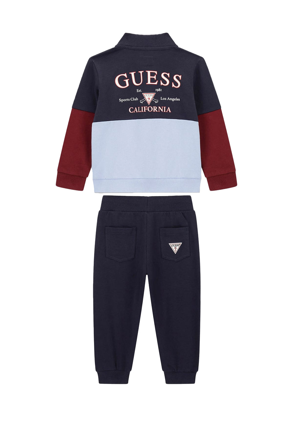 Blue sweatshirt set for boy