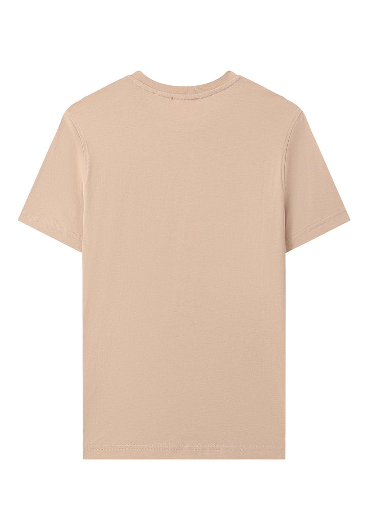 Beige t-shirt for kids