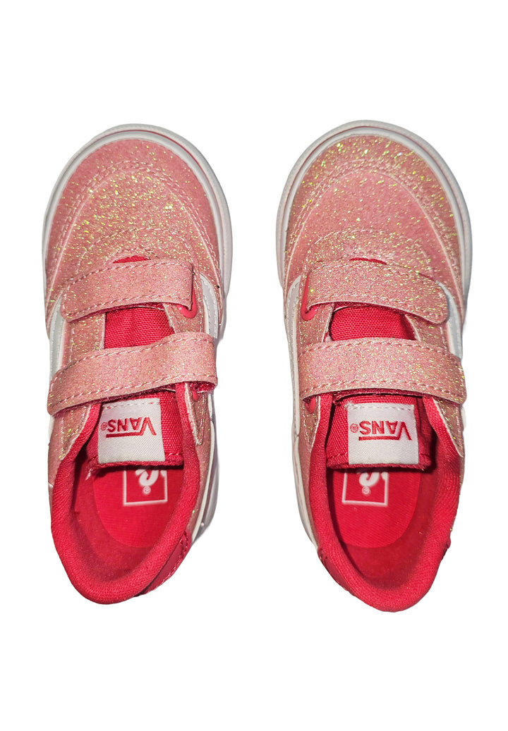 Rosa Glitzerschuhe für Babymädchen