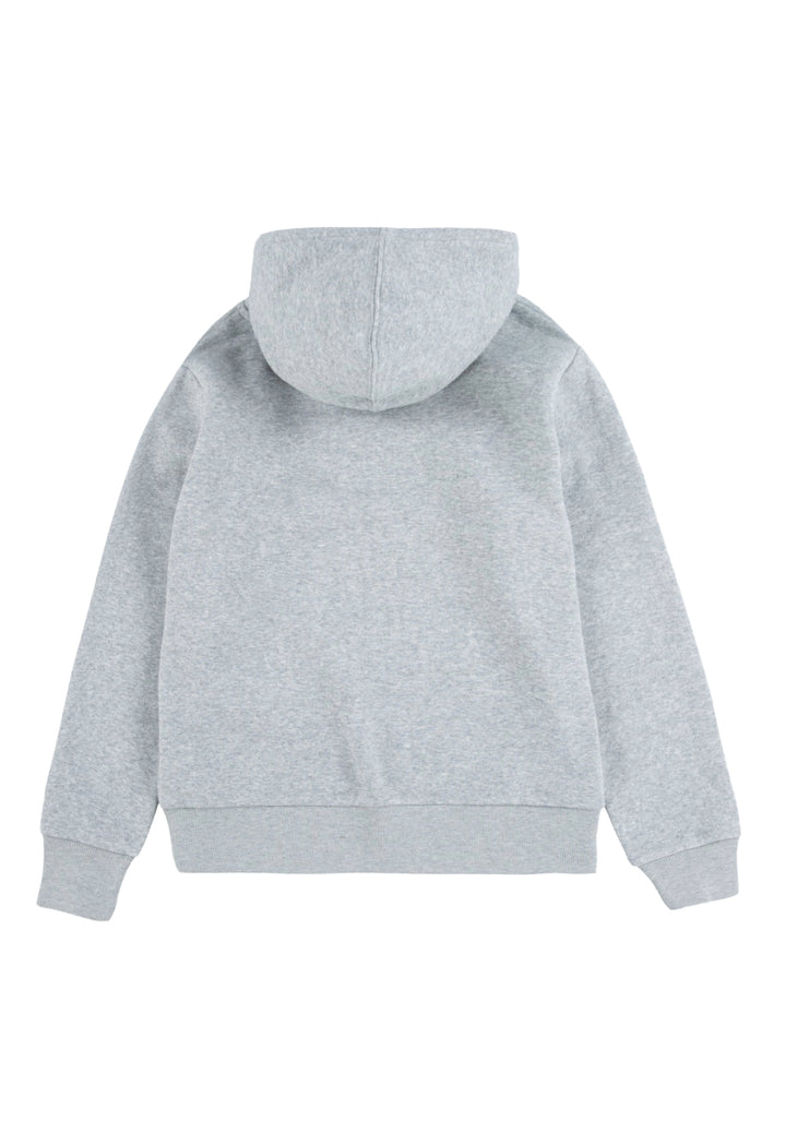 Sudadera con capucha gris para niño