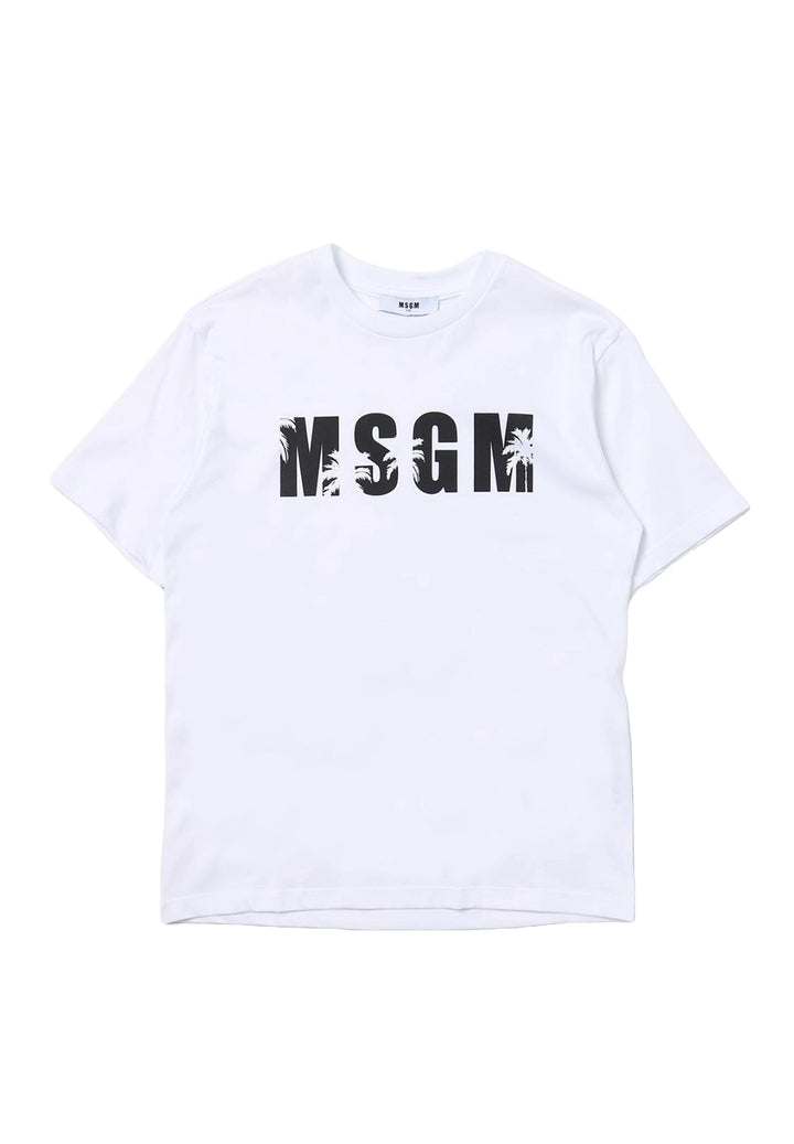 Weißes T-Shirt für Jungen