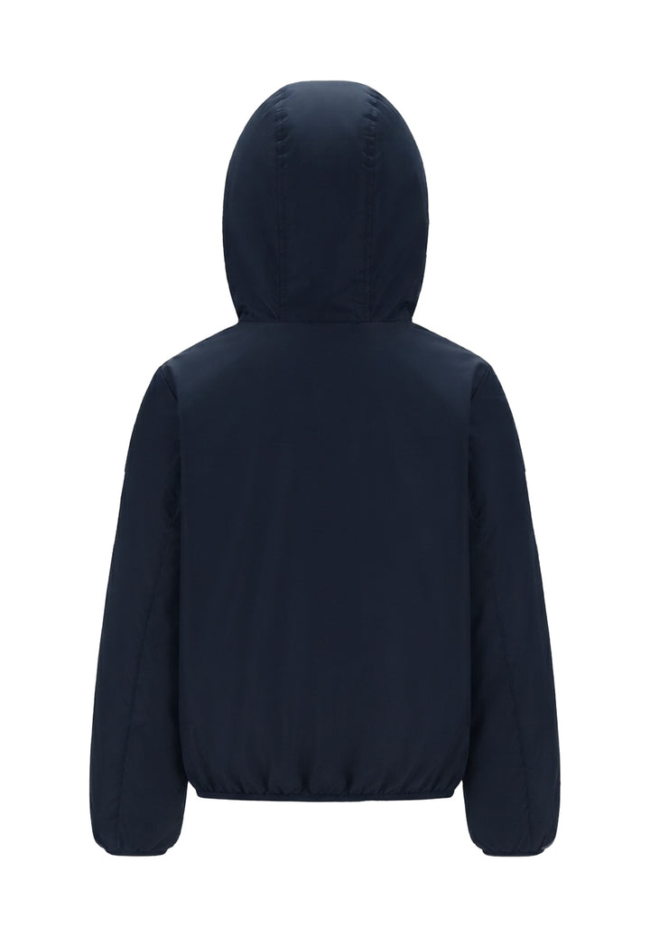 Reversible blue jacket for kids