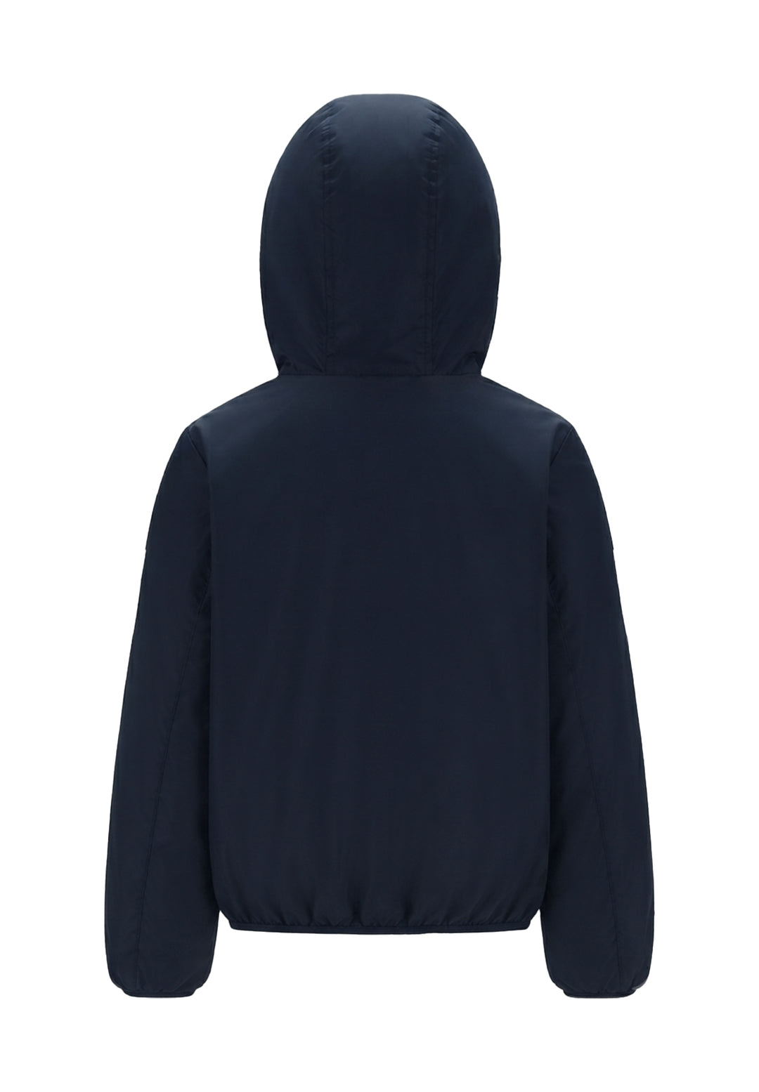 Reversible blue and green jacket for boys