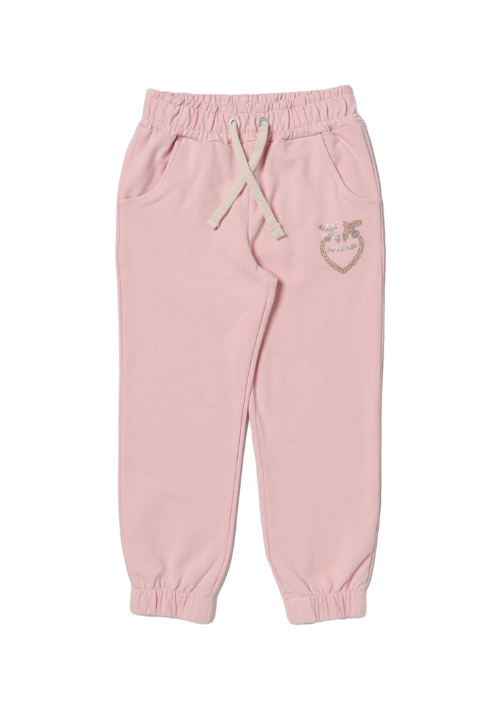 Pantalon de survêtement rose pour fille