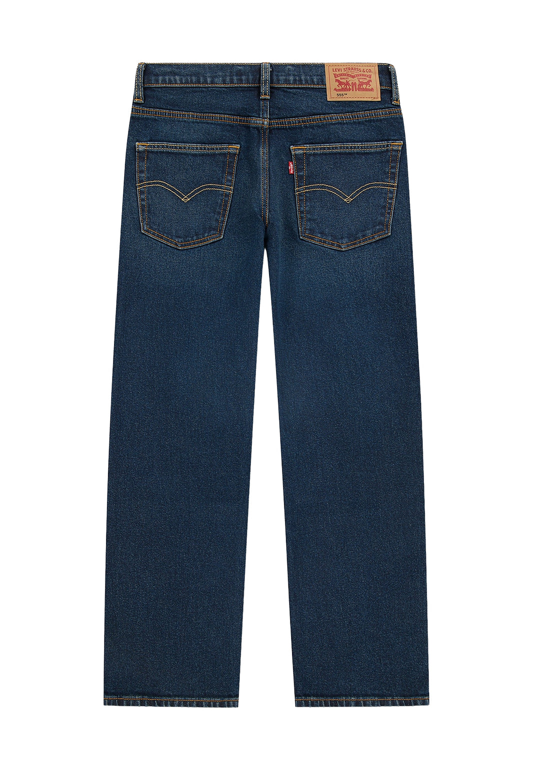 Jeans de mezclilla azul para niño