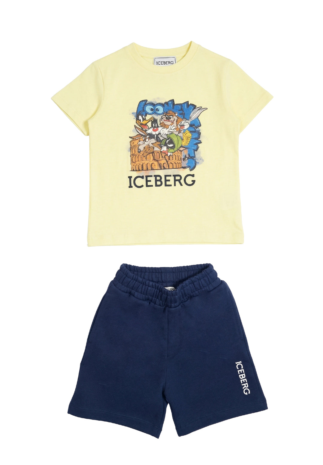 Conjunto lima-azul para niño