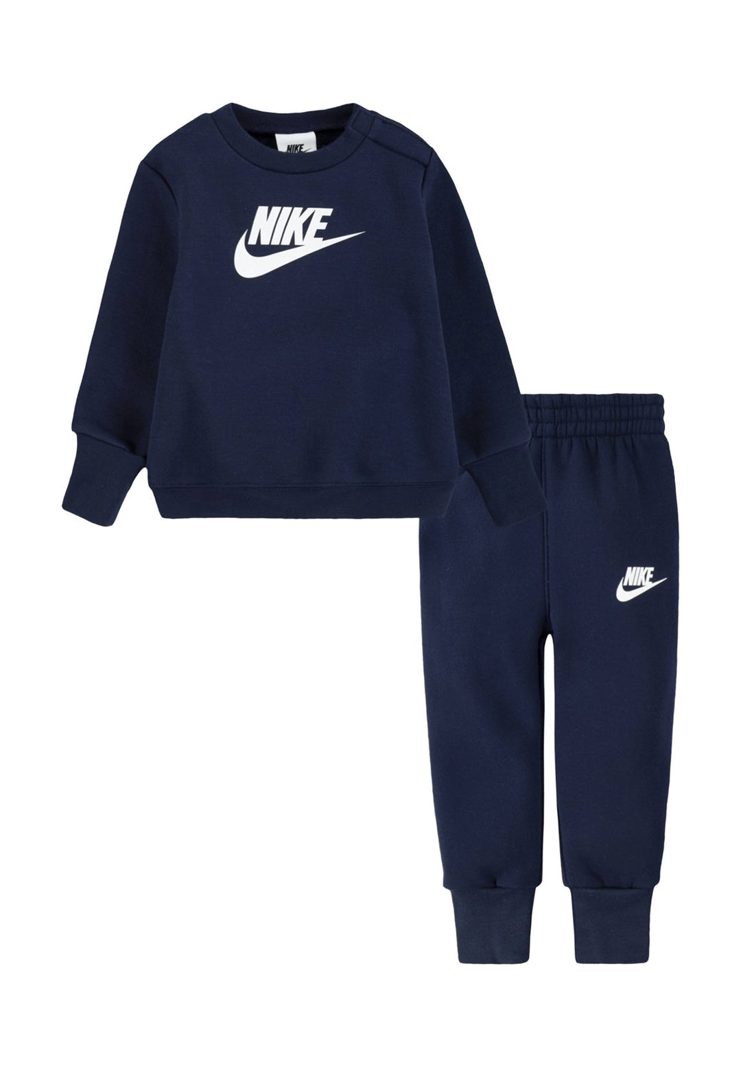 Navy blue sweatshirt set for baby
