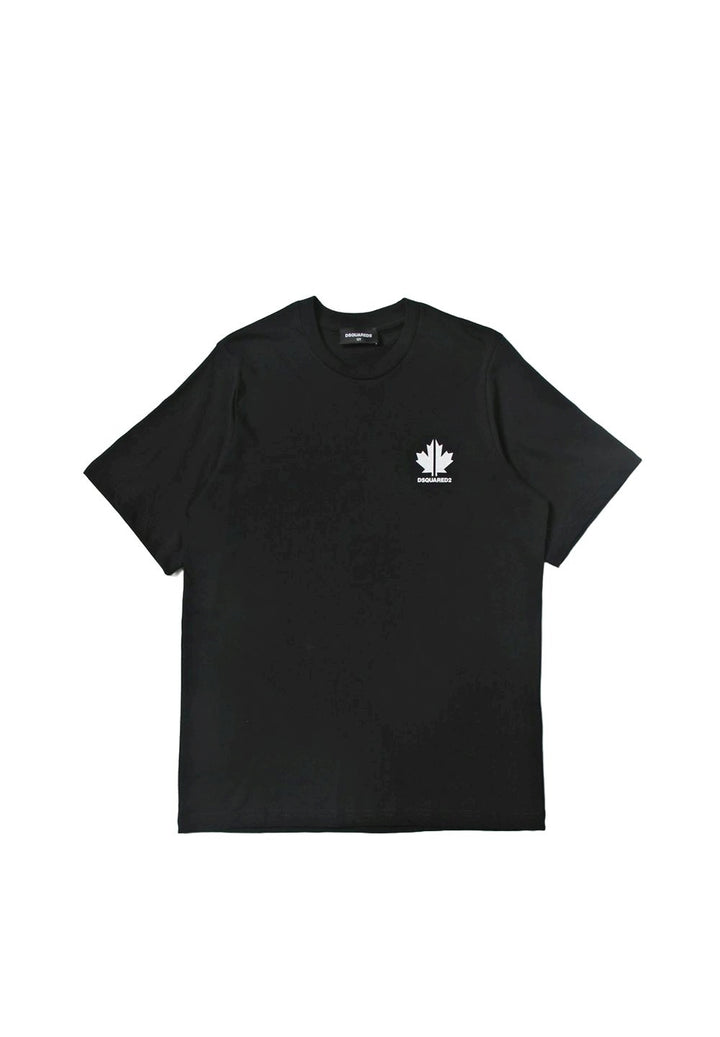 T-shirt nera per bambino - Primamoda kids