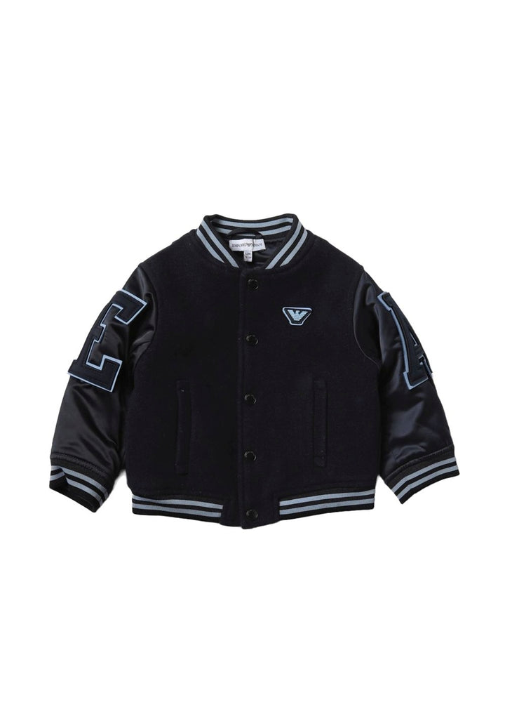 Bomber nero per neonato - Primamoda kids