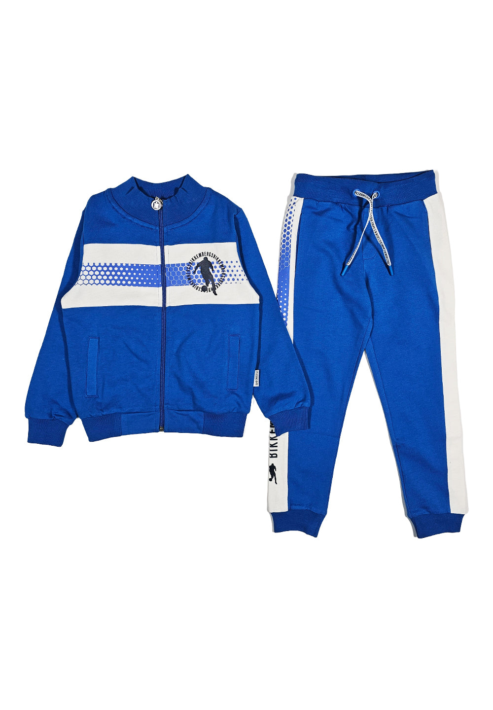 Completo felpa blu royal per bambino - Primamoda kids