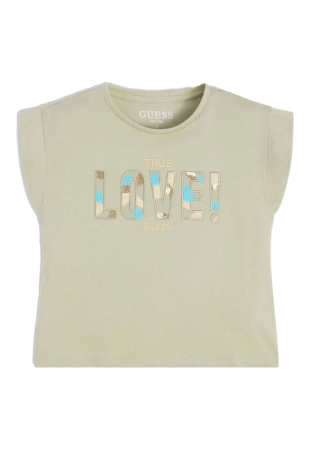 T-shirt verde per bambina - Primamoda kids