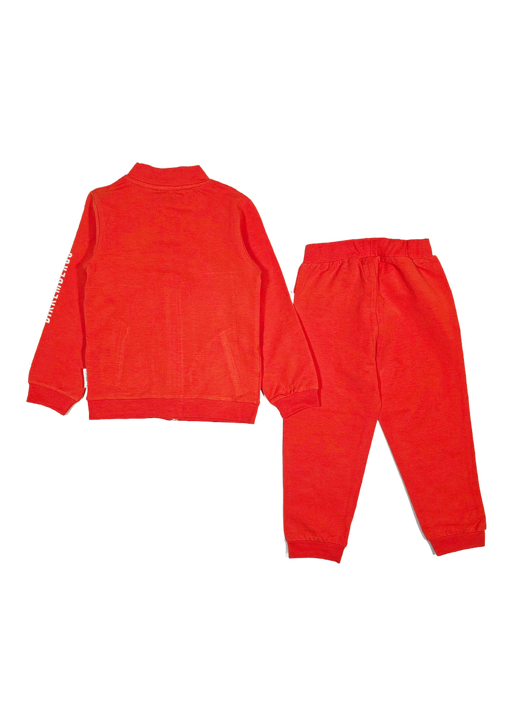 Completo felpa arancione per neonato - Primamoda kids