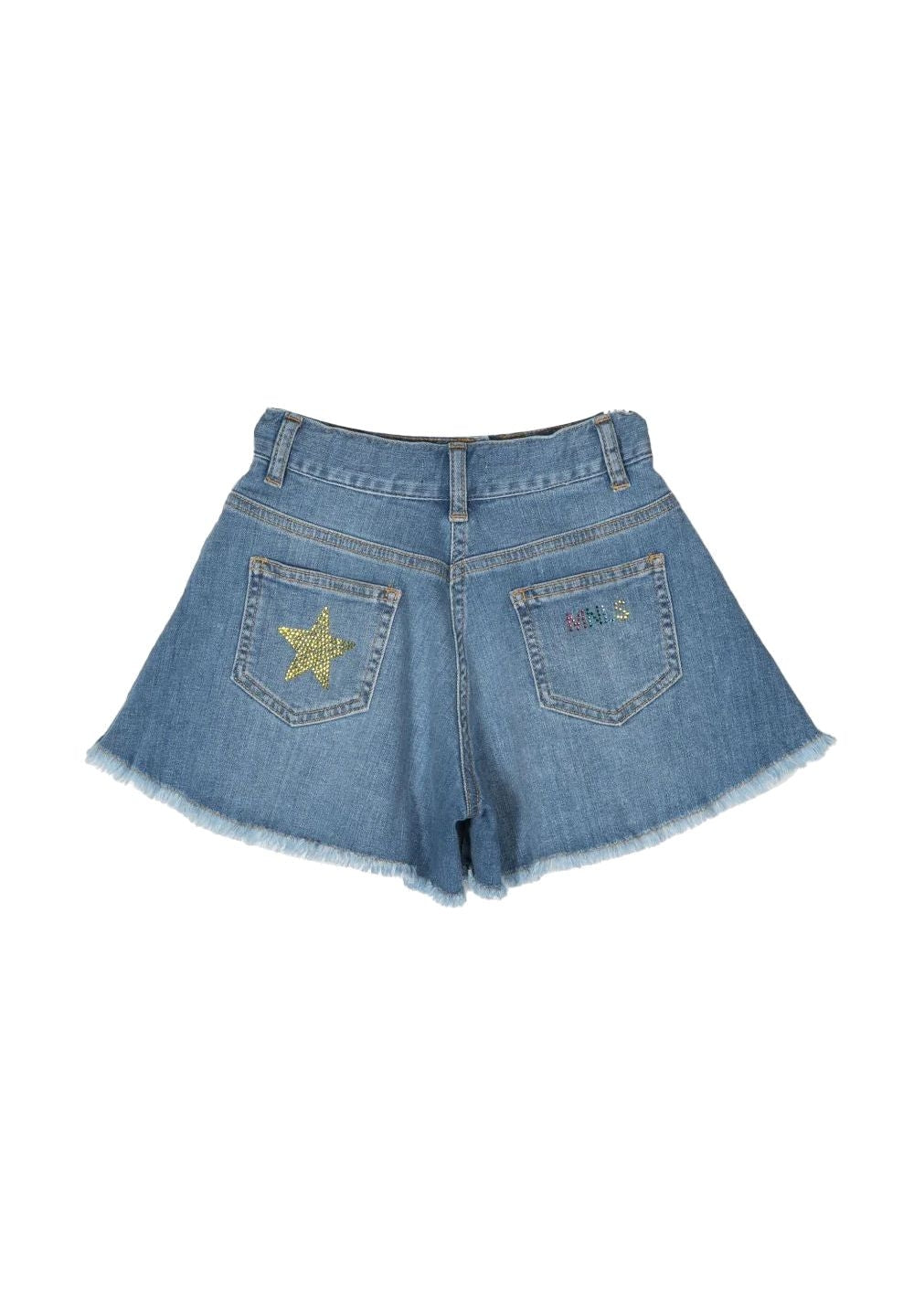 Short blu denim per bambina - Primamoda kids