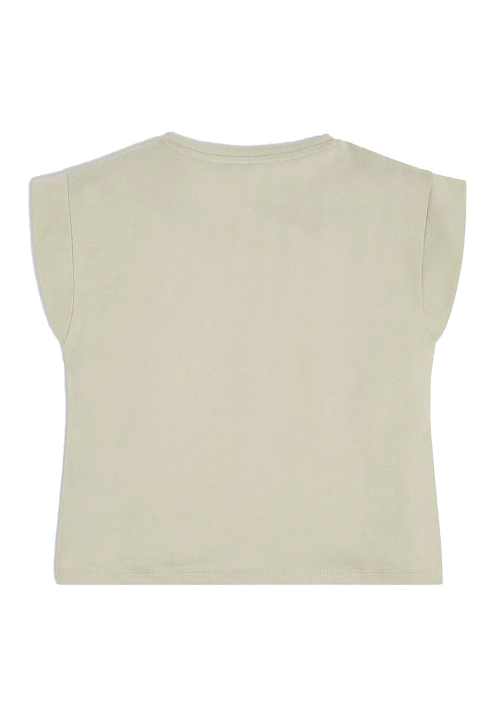 T-shirt verde per bambina - Primamoda kids