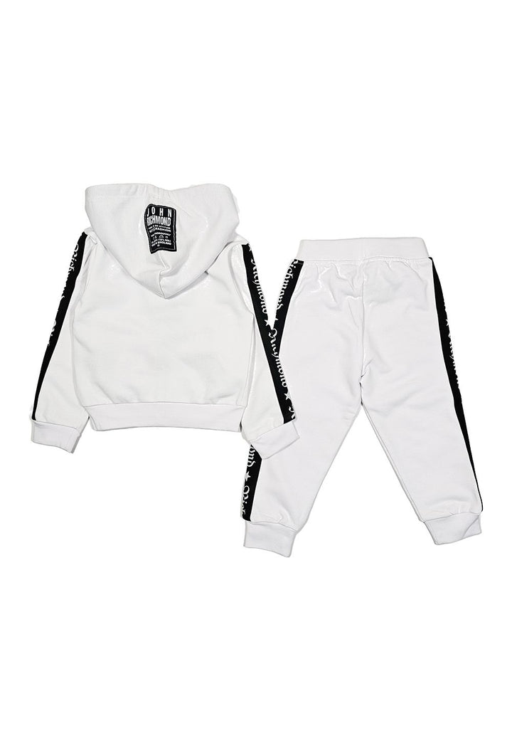 Completo felpa bianco per bambino - Primamoda kids