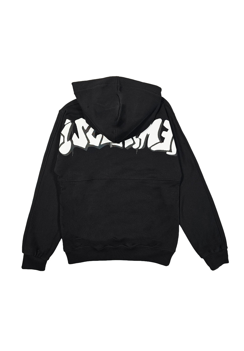 Felpa cappuccio nera per bambino - Primamoda kids