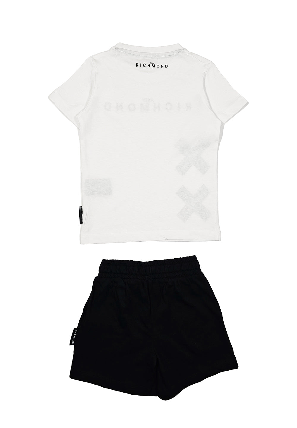 Completo bianco-nero per bambino - Primamoda kids